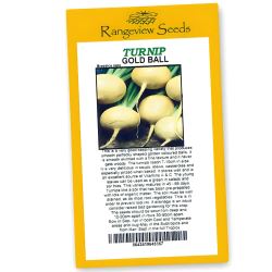 Turnip Gold Ball - Rangeview Seeds