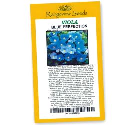 Viola Blue Perfection - Rangeview Seeds