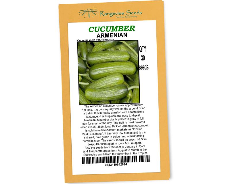 Cucumber Armenian - Rangeview Seeds