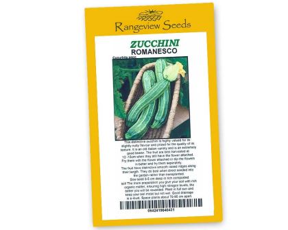 Zucchini Romanesco - Rangeview Seeds