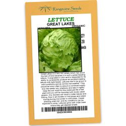 Lettuce Great Lakes - Rangeview Seeds