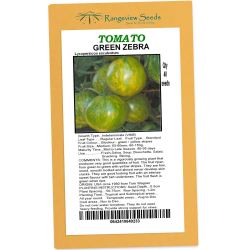 Tomato Green Zebra - Rangeview Seeds