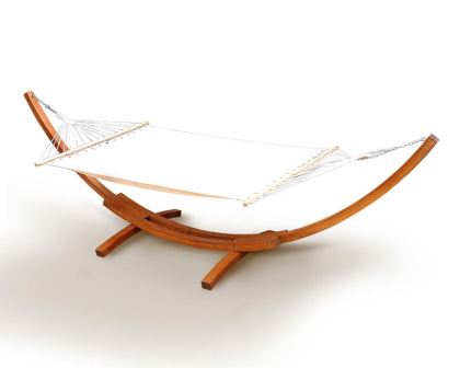 Double hammock with stand