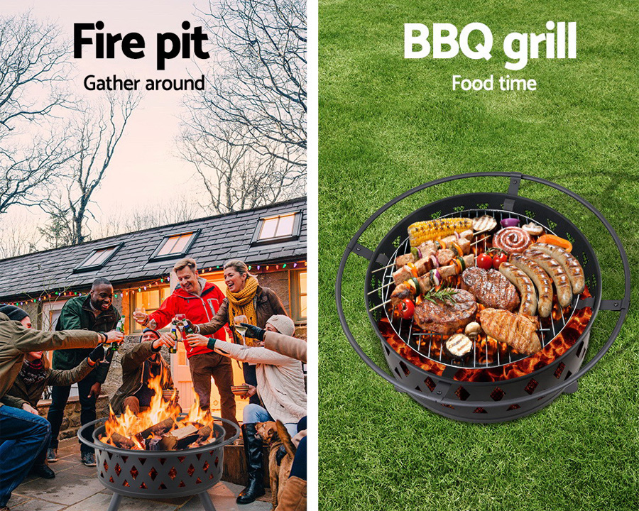 Firepit and bbq  - great for entertaining outdoors