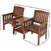 Dimensions - 2 Seater Garden Armchairs and Table Set