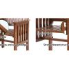 Features - 2 Seater Garden Armchairs and Table Set