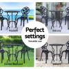 3 Piece Outdoor Table and Chairs
