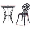 3 Piece Outdoor Table and Chairs