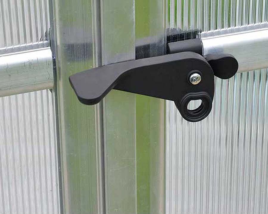 Bella 8x8 Greenhouse (236cm x 236cm x 211cm) - lockable handle