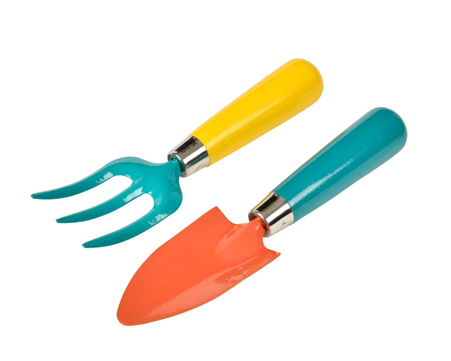 Childrens Trowel and Fork set - part of the 'Get me Gardening' range by the National Trust