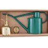 Classic Watering Set - Green Can and Brass Sprayer - Haws