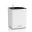 White - Puro Cube Color 16 - Self-Watering Pot - Lechuza