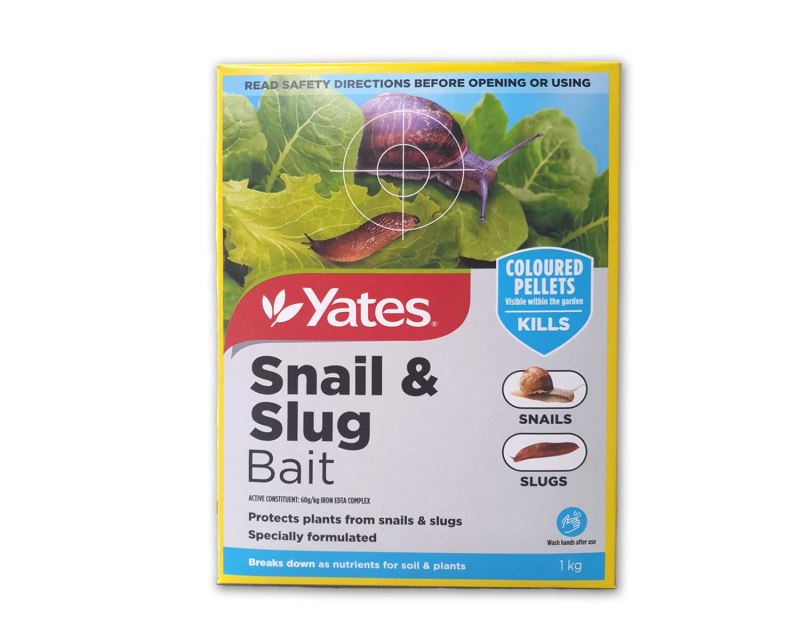 Yates Snail & Slug Bait  600g and 1kg packs