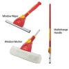Window Washing Tool - seen here with the ideal combination of window Wiper and handle - both sold separately