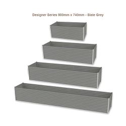 Birdies Designer Planters - 900mm Wide x 740 High - Slate Grey