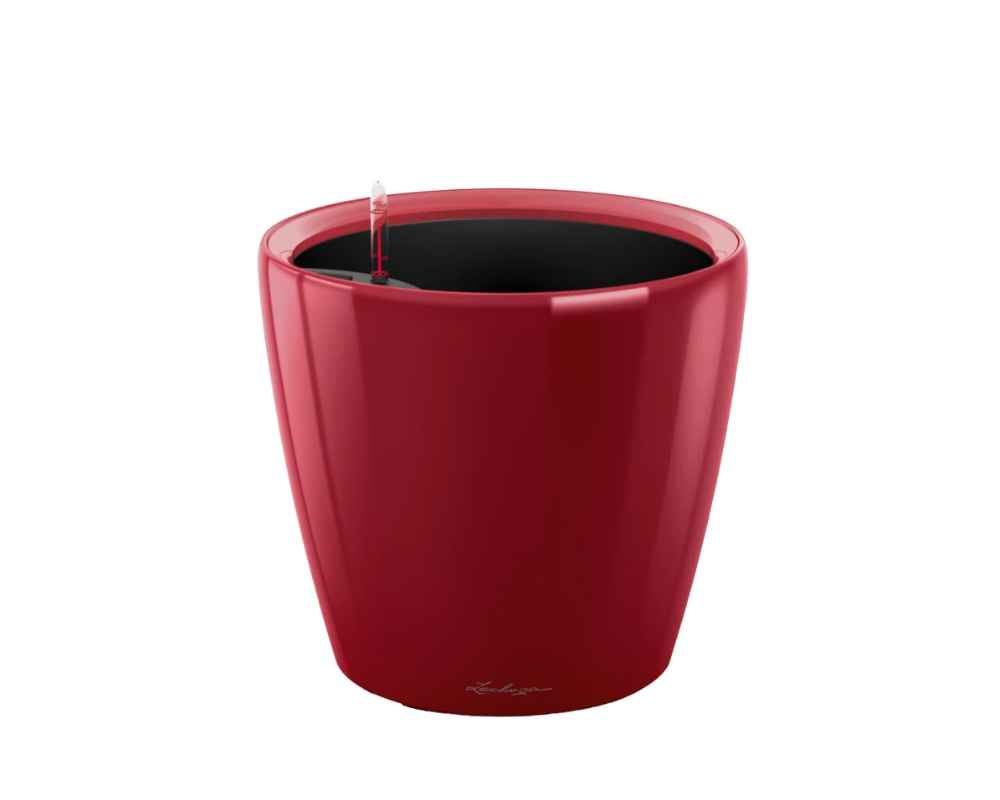 Classico LS 21 Premium Self-Watering Pot - High Gloss Scarlet Red - Lechuza