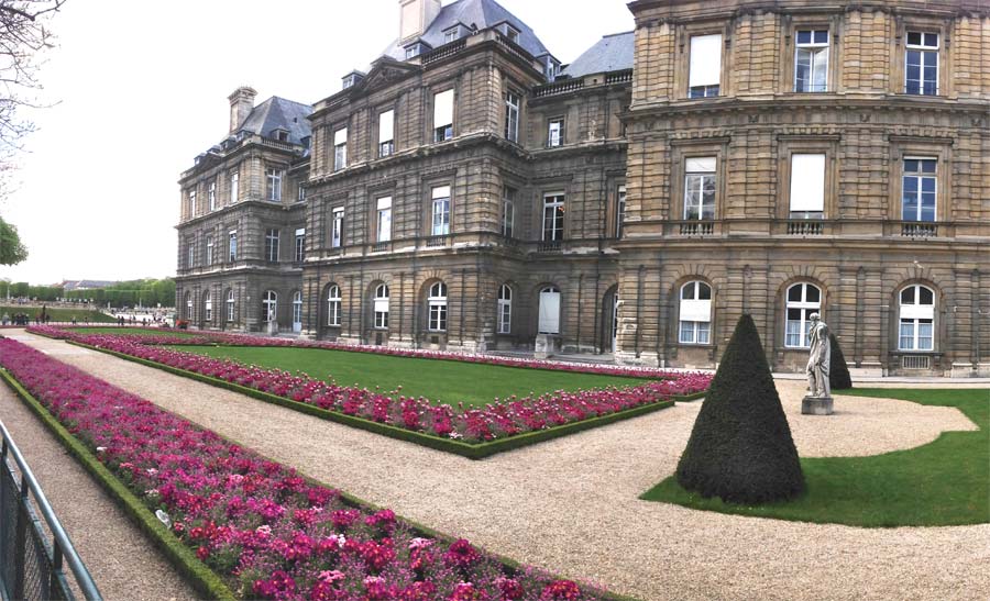 Jardin de Luxembourg, fabulous borders