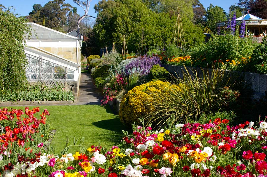 The Conservatory Gardens - Royal Tasmanian Botanical Gardens