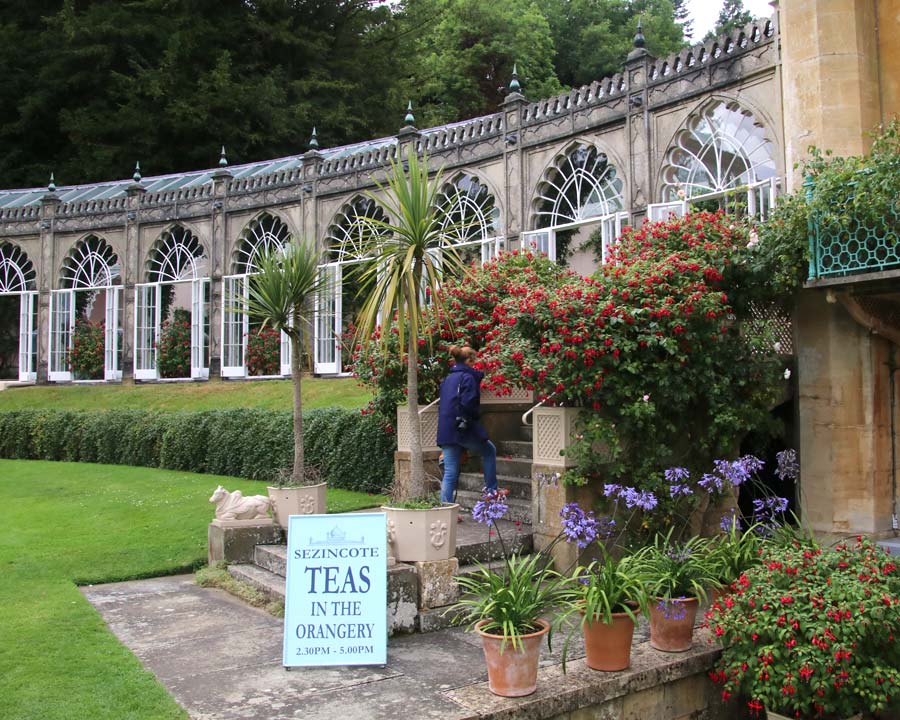 Sezincote Teas In The Orangery