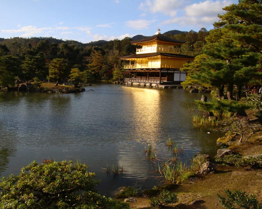 Kinkaku-ji, Golden Pavillion and Garden - Kyoto, Japan