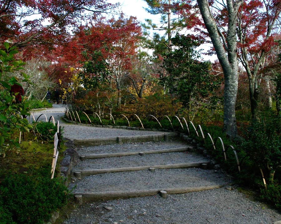 Gravel path - Tenryuji Temple Gardens