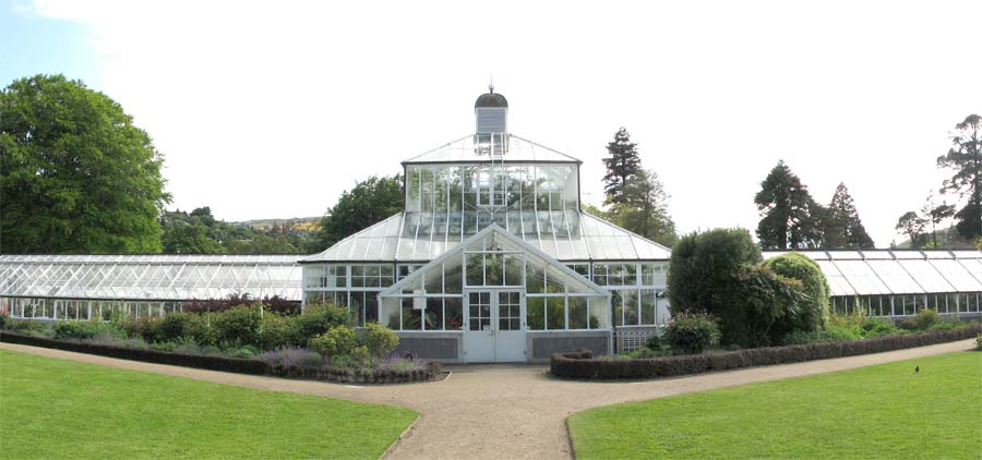 Classic Victorian style glasshouse - photo supplied by Dunedin Botanic Garden