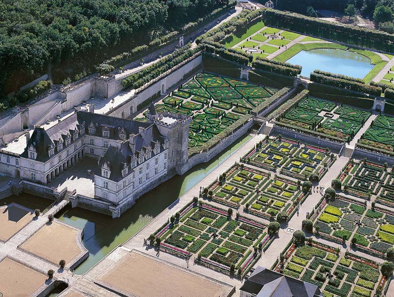 Huge grounds - stunning setting topped of with a classic French chateau. -  photo supplied by Chateau Villandry