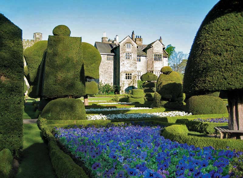 Gardens in Spring - image supplied by Levens Hall