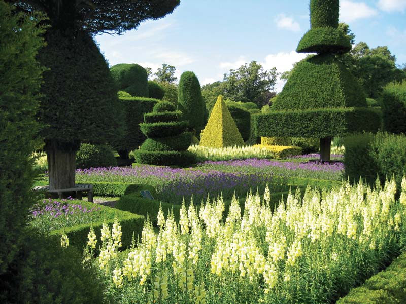 Gardens in Summer - image supplied by Levens Hall