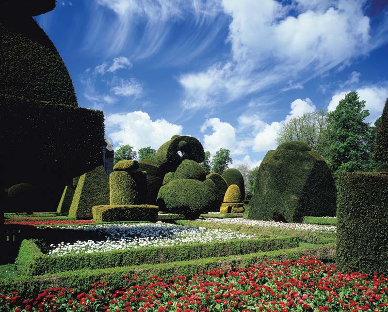 Gardens and topiary - image supplied by Levens Hall