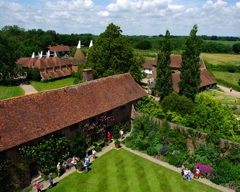 Sissinghurst Estate - view from the Tower