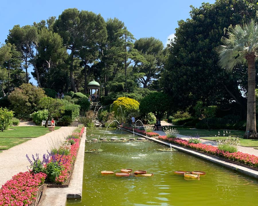 French Garden Villa Ephrussi, Cap Ferrat, France
