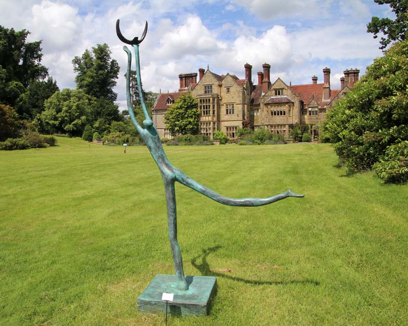 Sculpture plays a big part in the gardens at Borde Hill