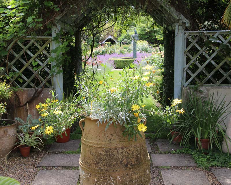 Entrance to the Rose Garden at Borde Hill