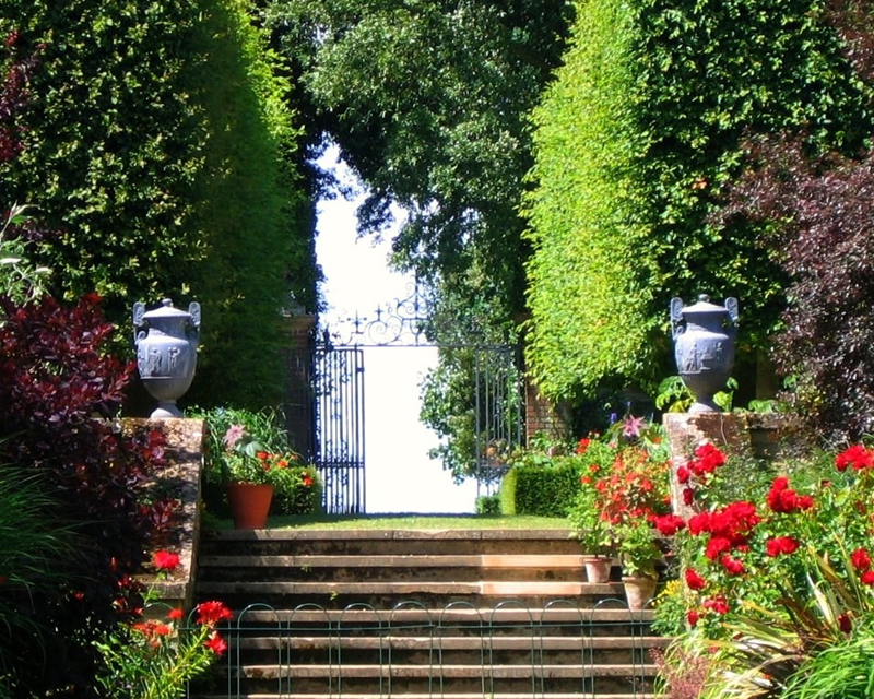 Formal garden elements here and there - Borde Hill Garden