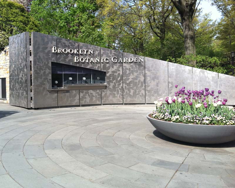Brooklyn Botanic Gardens Entrance