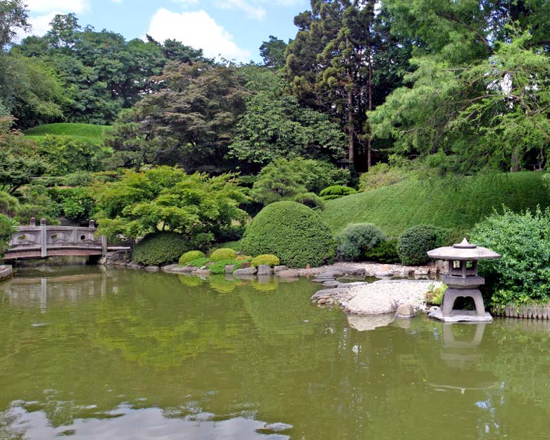 Japanese Hill and Pond Garden, Brooklyn Botanic Gardens  - photographer Peter Barber